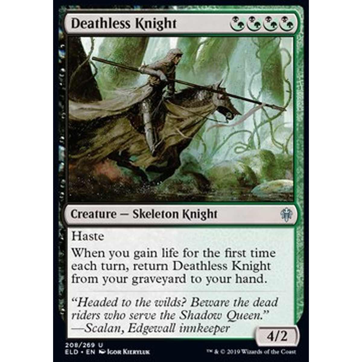 Deathless Knight - Cavaliere Immortale - [ELD] [NM]