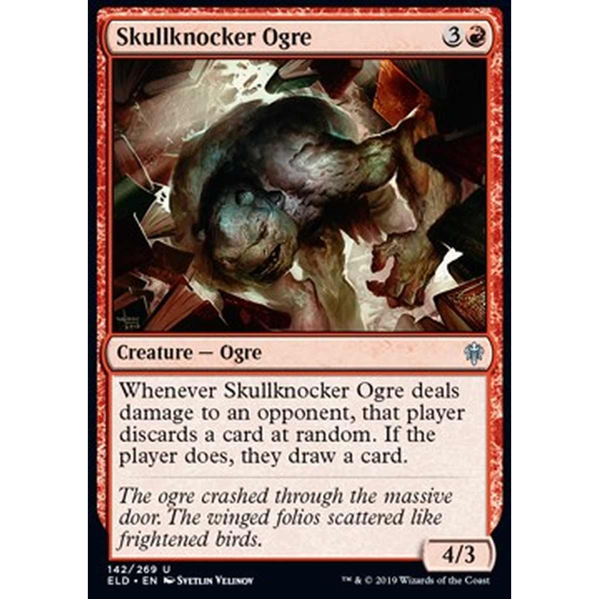 Skullknocker Ogre - Ogre Fracassacranio - [ELD] [NM]
