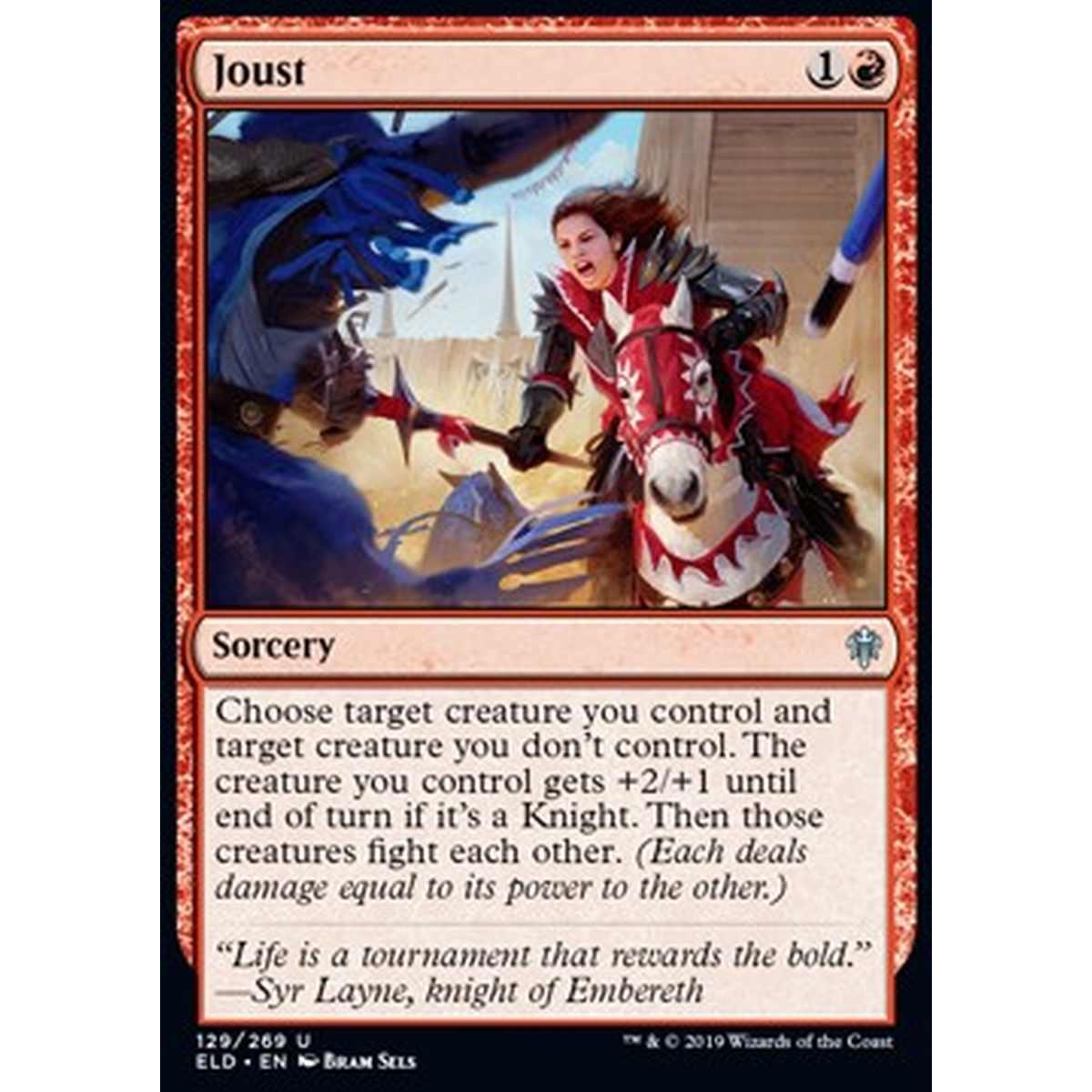 Joust - Giostrare - [ELD] [NM]