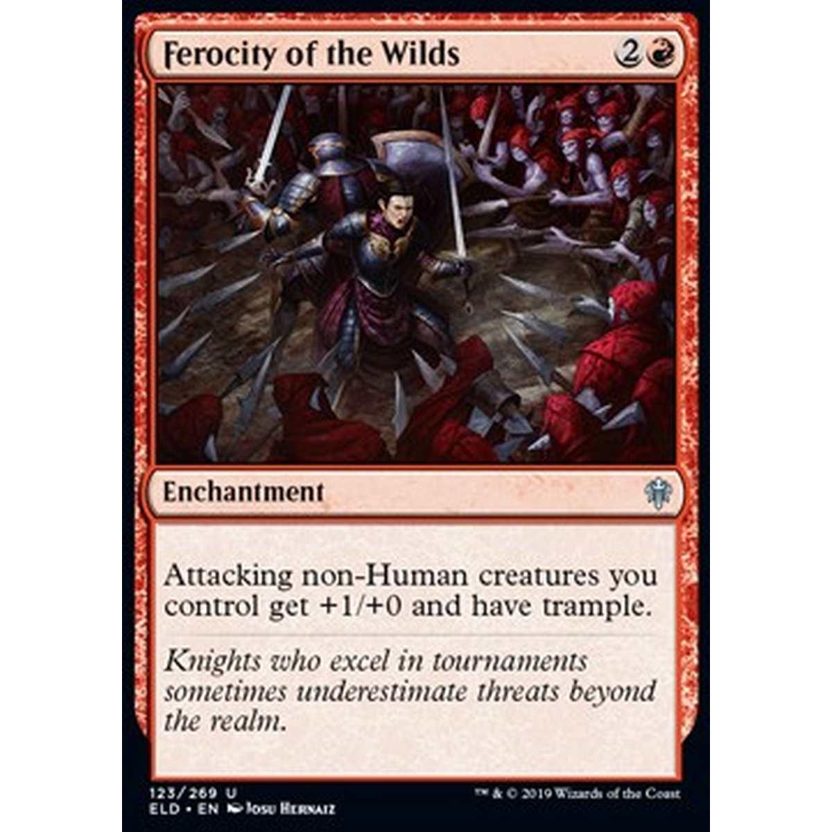 Ferocity of the Wilds - Ferocia delle Terre Selvagge - [ELD] [NM]
