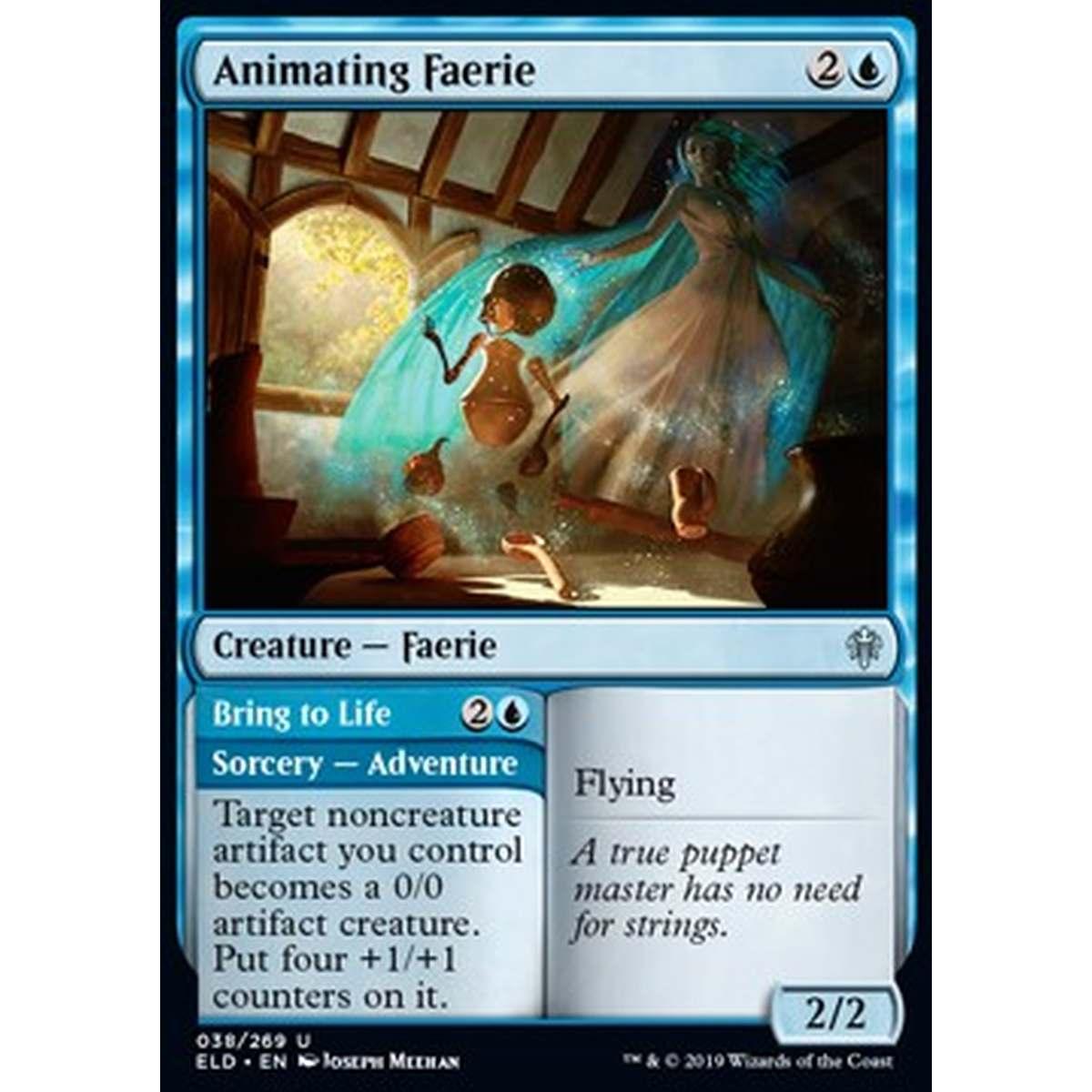 Animating Faerie // Bring to Life - Spiritella dell'Animazione // Portare in Vita - [ELD] [NM]