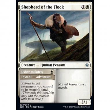 Shepherd of the Flock // Usher to Safety - Pastore del Gregge // Condurre alla Salvezza - [ELD] [NM]