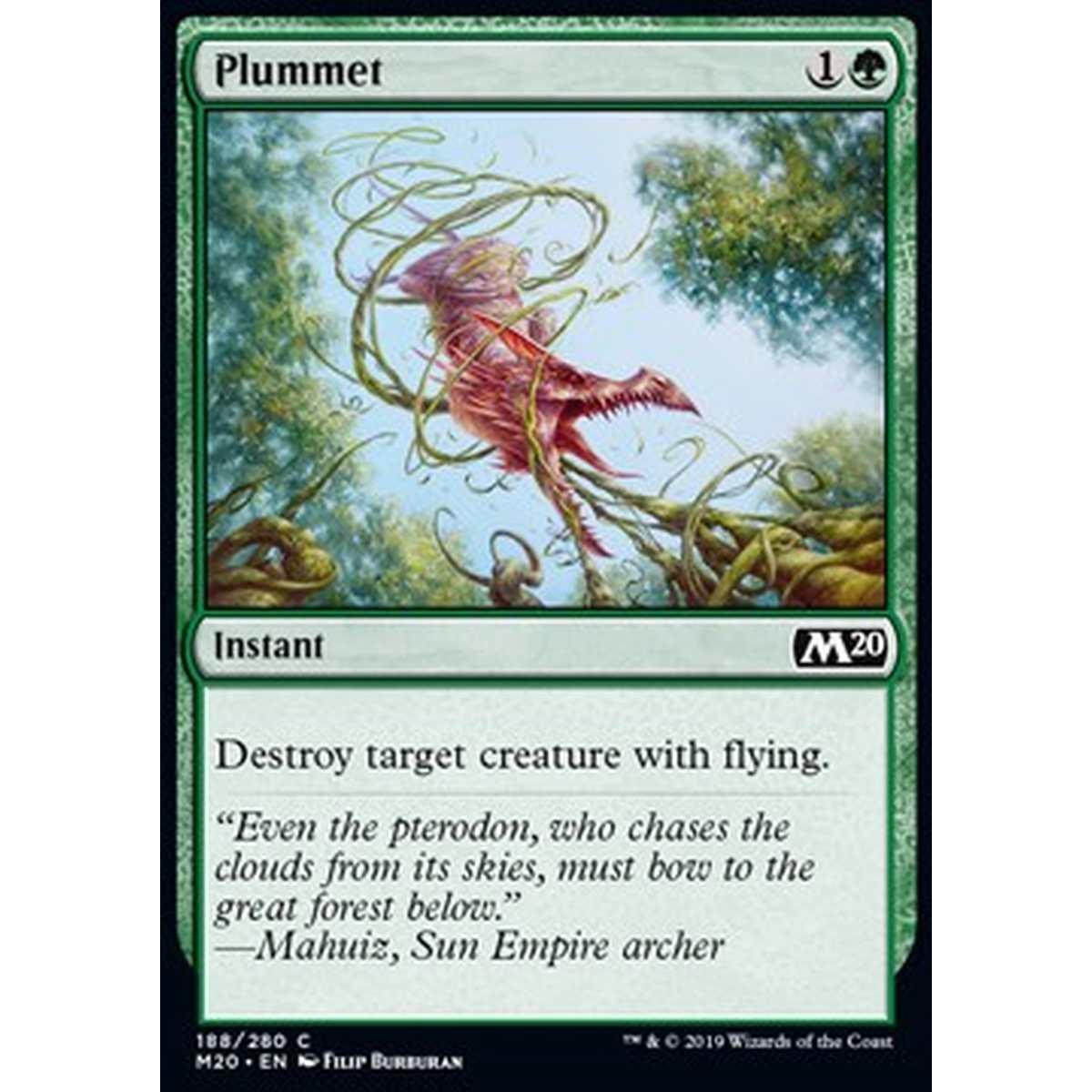 Plummet - Cadere a Picco - [M20] [NM] [Foil]
