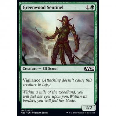 Greenwood Sentinel - Sentinella del Bosco Verdeggiante - [M20] [NM] [Foil]
