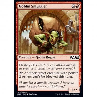Goblin Smuggler - Goblin Contrabbandiere - [M20] [NM] [Foil]