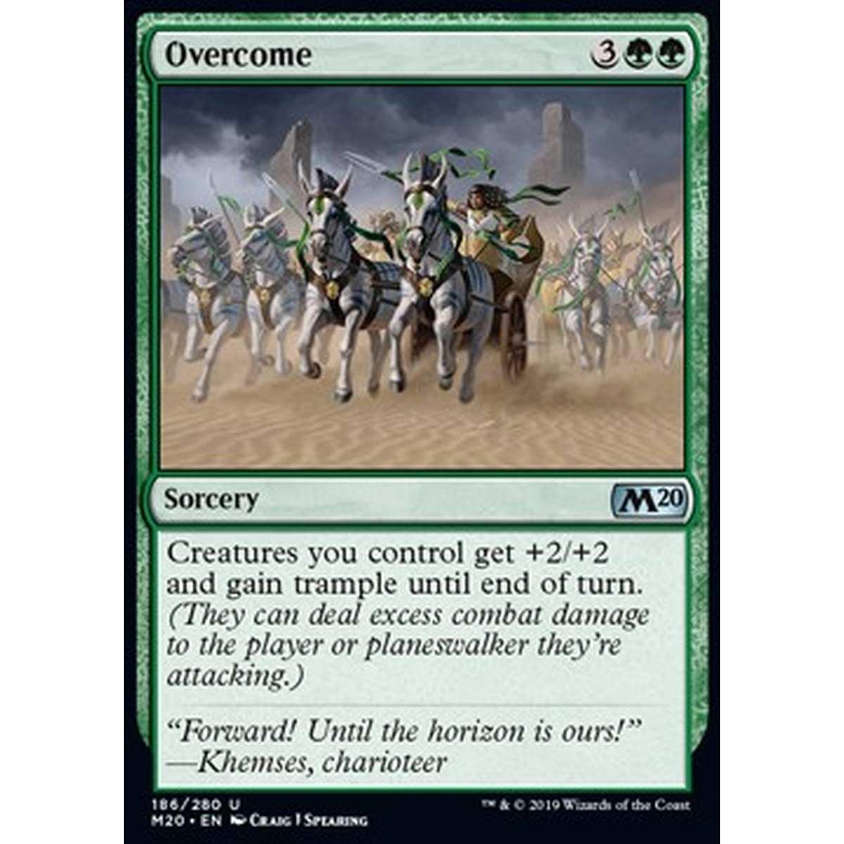 Overcome - Trionfare - [M20] [NM] [Foil]
