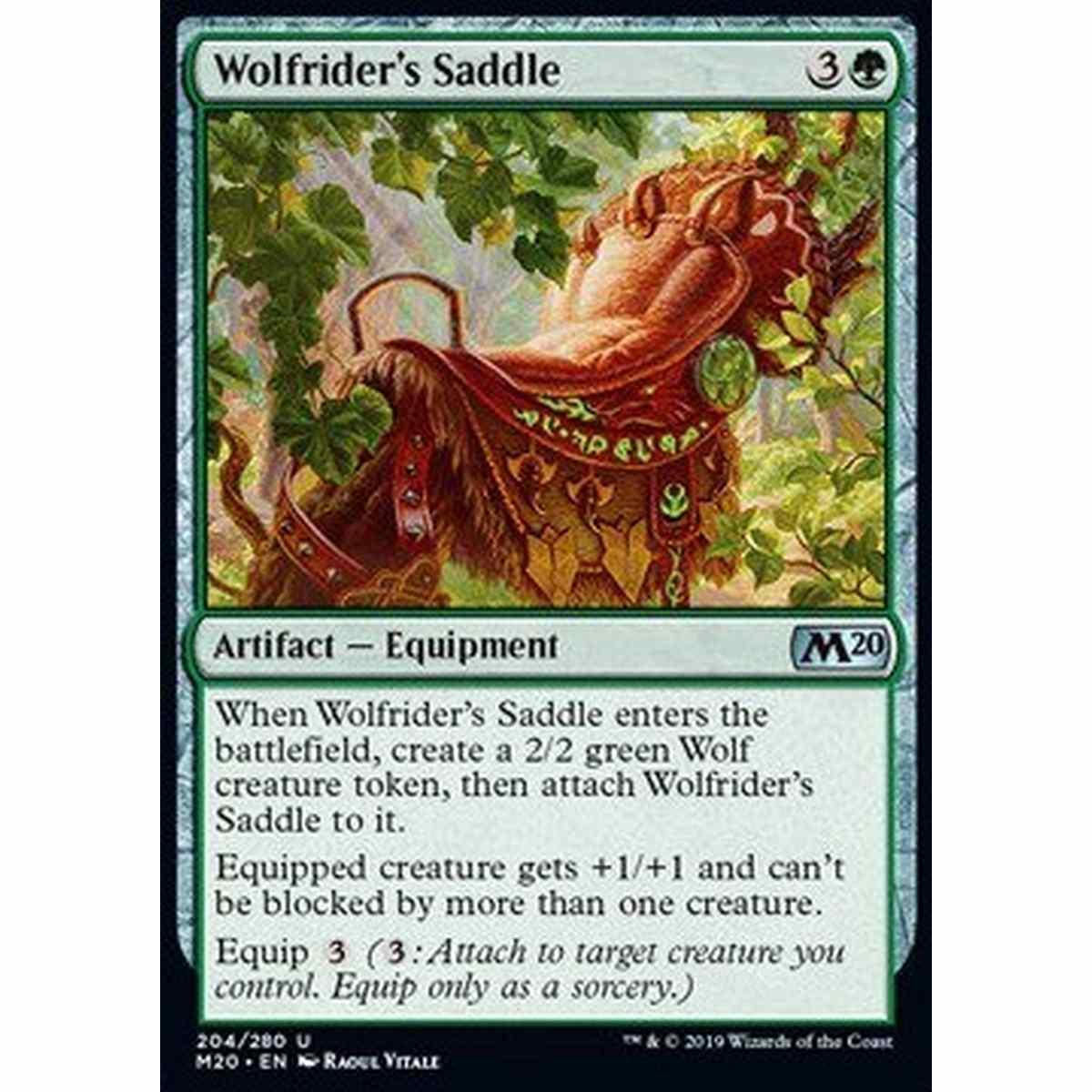 Wolfrider's Saddle - Sella del Cavalcalupi - [M20] [NM] [Foil]