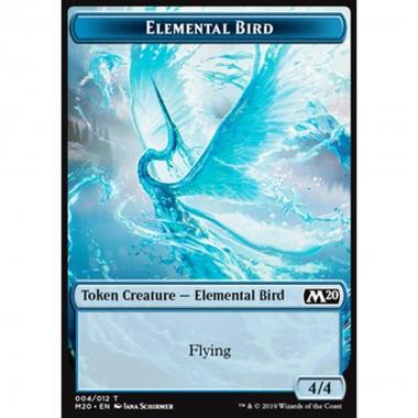 Elemental Bird Token (Blue 4/4) - Elemental Bird Token (Blue 4/4) - [M20] [NM]