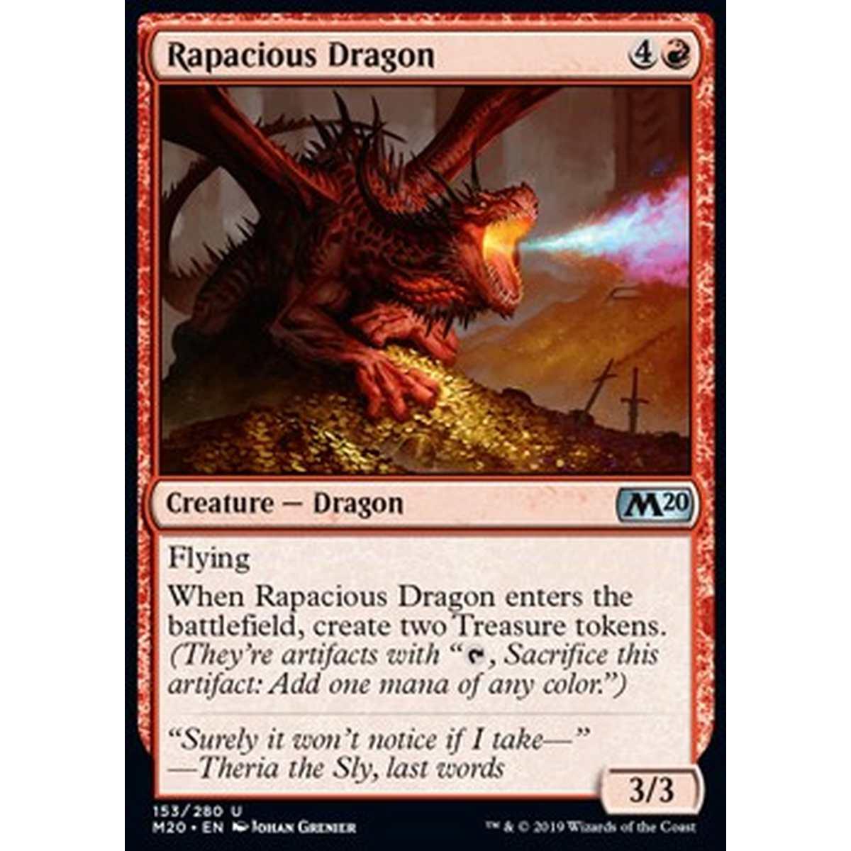 Rapacious Dragon - Drago Bramoso - [M20] [NM]