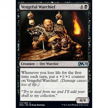 Vengeful Warchief - Condottiero Vendicativo - [M20] [NM]