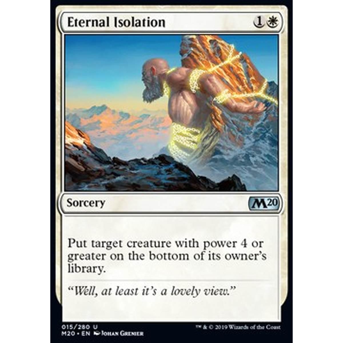 Eternal Isolation - Isolamento Eterno - [M20] [NM]