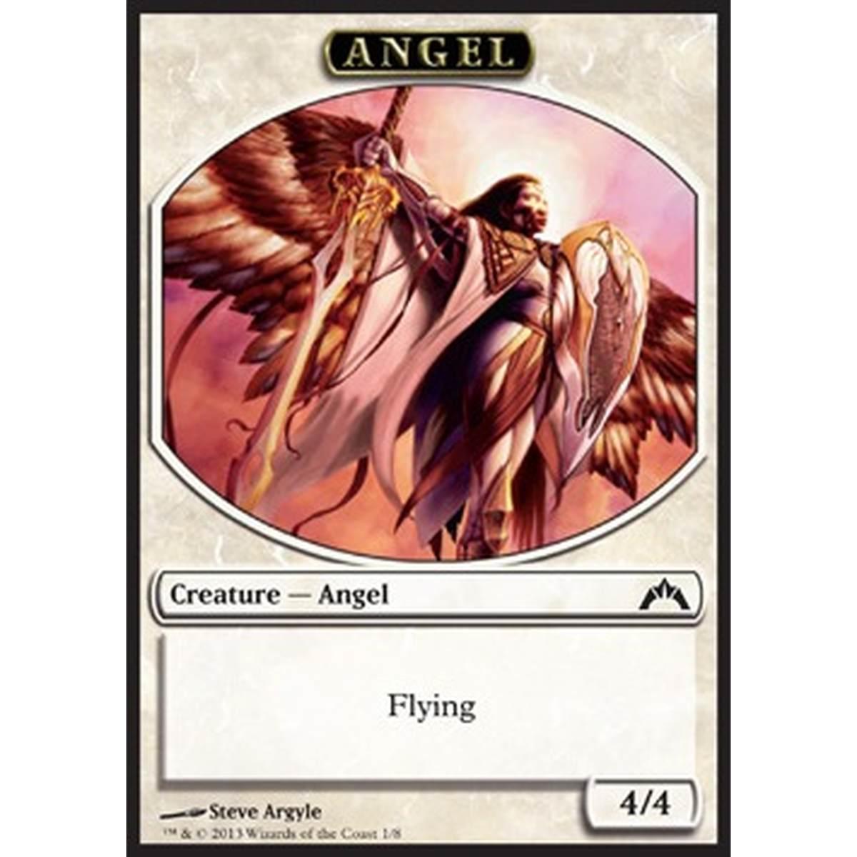 Angel Token (White 4/4) - Angel Token (White 4/4) - [GTC] [NM]