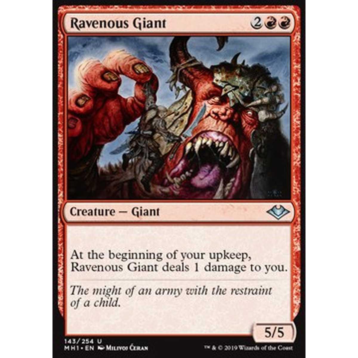 Ravenous Giant - Ravenous Giant - [MH1] [NM]