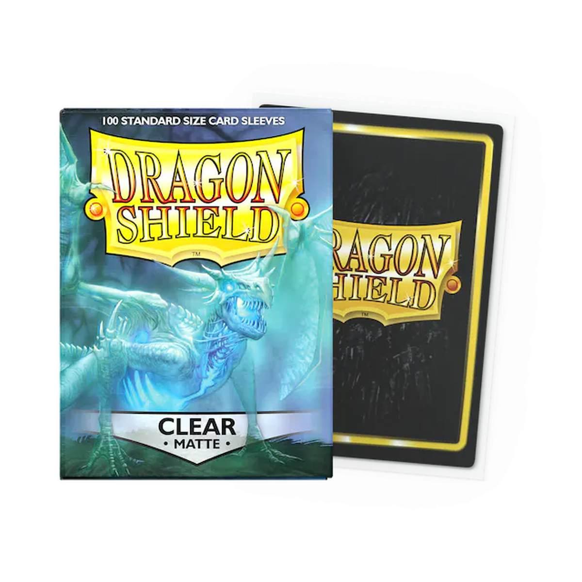 100 Buste Matte - Clear - Dragon Shield