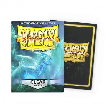 100 Buste Matte - Clear - Dragon Shield