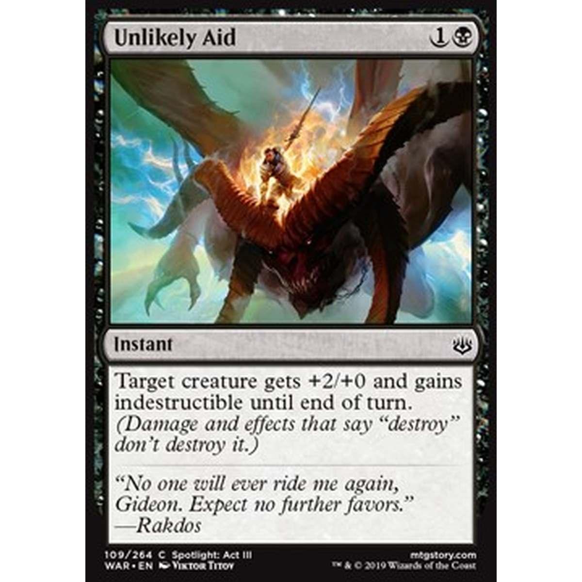 Unlikely Aid - Aiuto Inatteso - [WAR] [NM] [Foil]