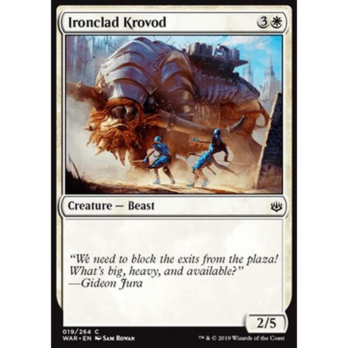 Ironclad Krovod - Krovod Corazzato - [WAR] [NM] [Foil]