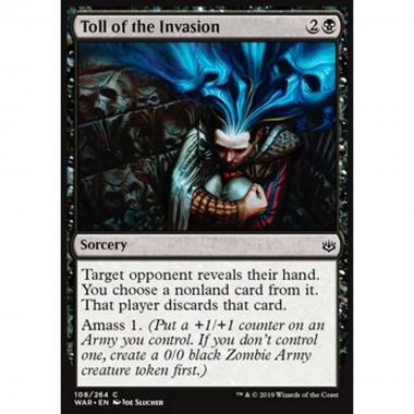 Toll of the Invasion - Costo dell'Invasione - [WAR] [NM] [Foil]