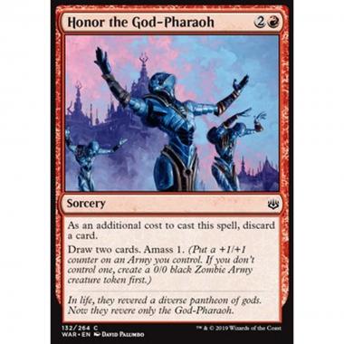 Honor the God-Pharaoh - Venerare il Dio Faraone - [WAR] [NM] [Foil]