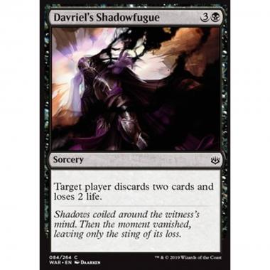 Davriel's Shadowfugue - Sinfonia Oscura di Davriel - [WAR] [NM] [Foil]