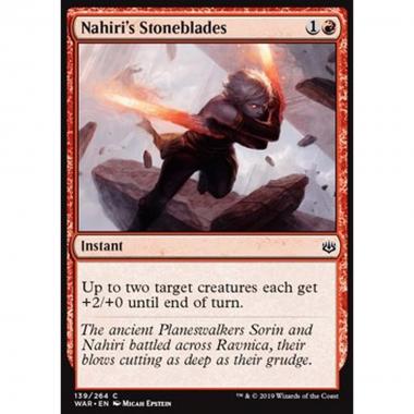 Nahiri's Stoneblades - Lame di Pietra di Nahiri - [WAR] [NM] [Foil]