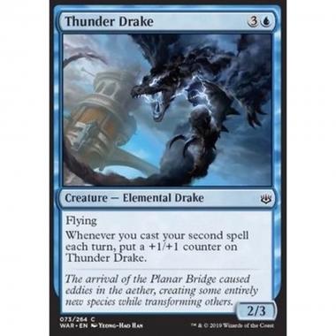 Thunder Drake - Draghetto Tonante - [WAR] [NM] [Foil]