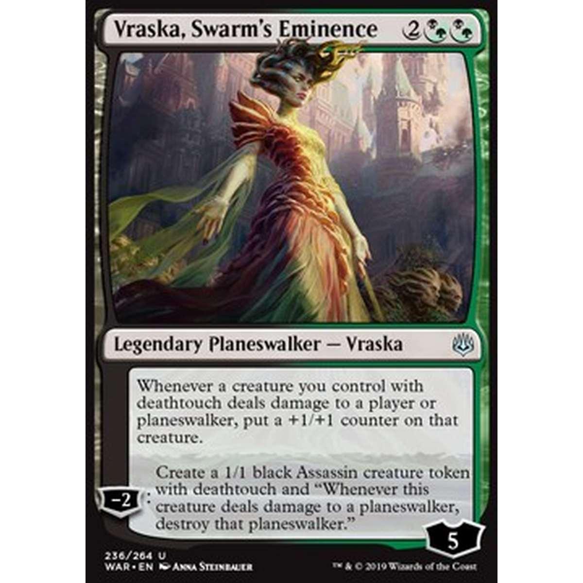 Vraska, Swarm's Eminence - Vraska, Eminenza dello Sciame - [WAR] [NM]