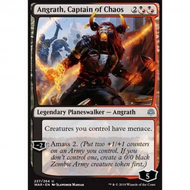 Angrath, Captain of Chaos - Angrath, Capitano del Caos - [WAR] [NM]