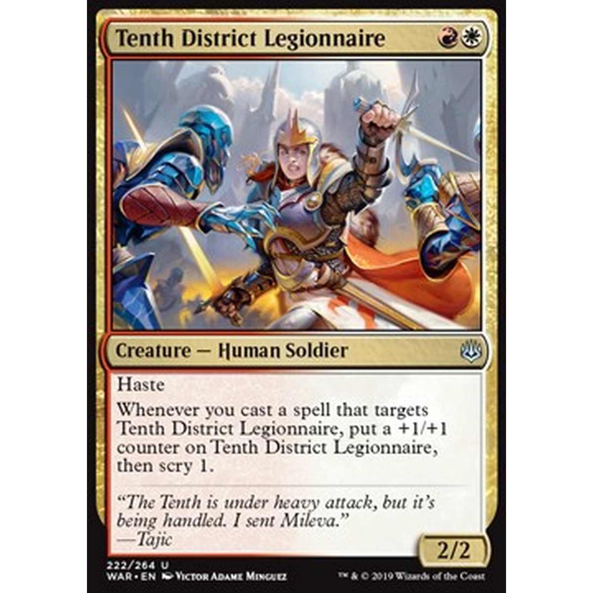 Tenth District Legionnaire - Legionaria del Decimo Distretto - [WAR] [NM]