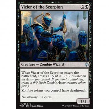 Vizier of the Scorpion - Visir dello Scorpione - [WAR] [NM]