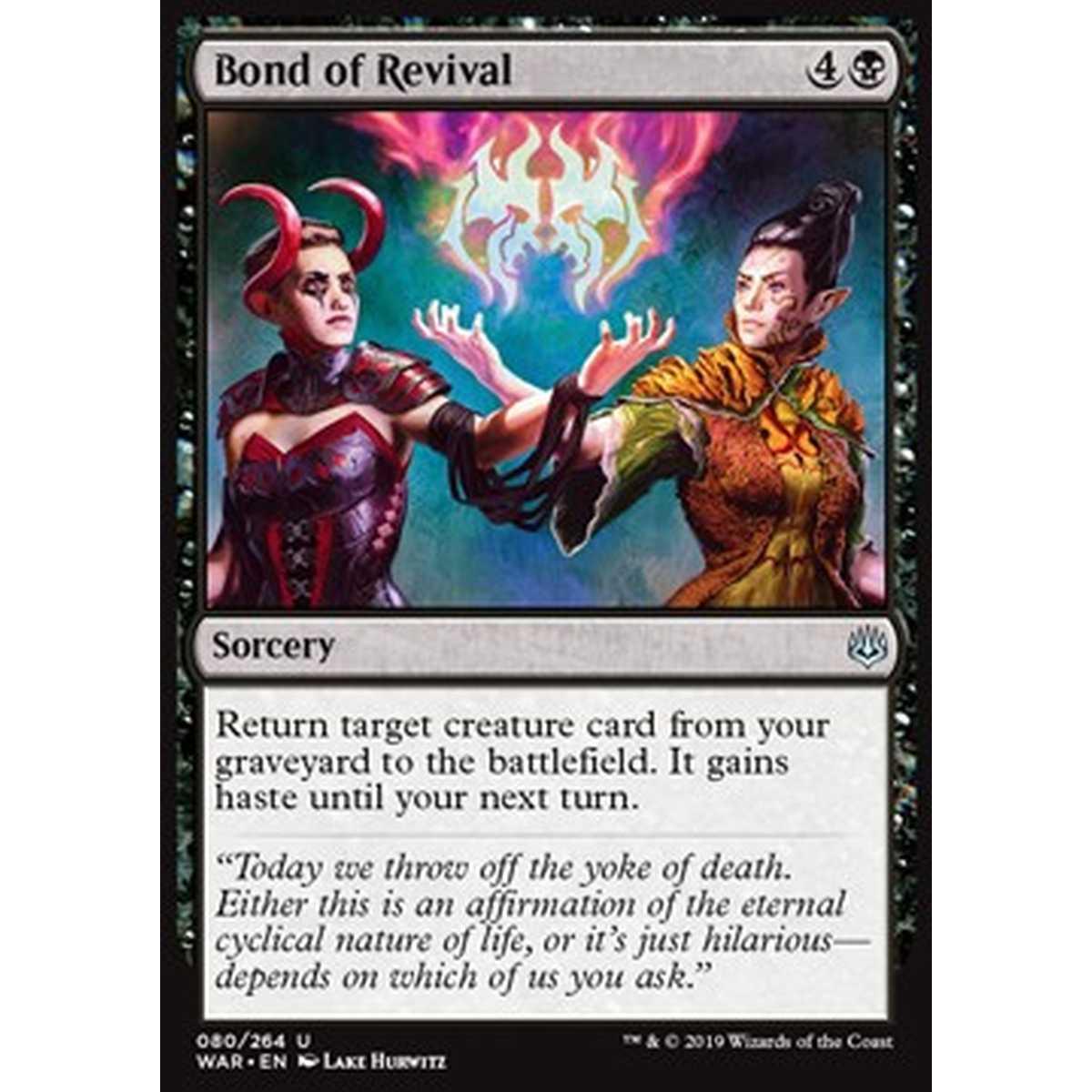 Bond of Revival - Vincolo di Rinascita - [WAR] [NM]