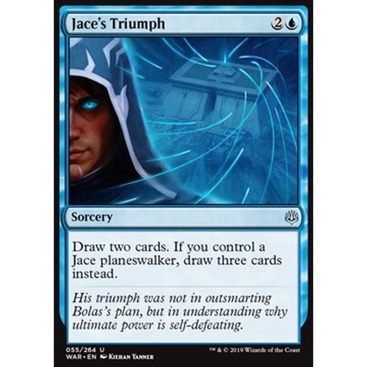 Jace's Triumph - Trionfo di Jace - [WAR] [NM]