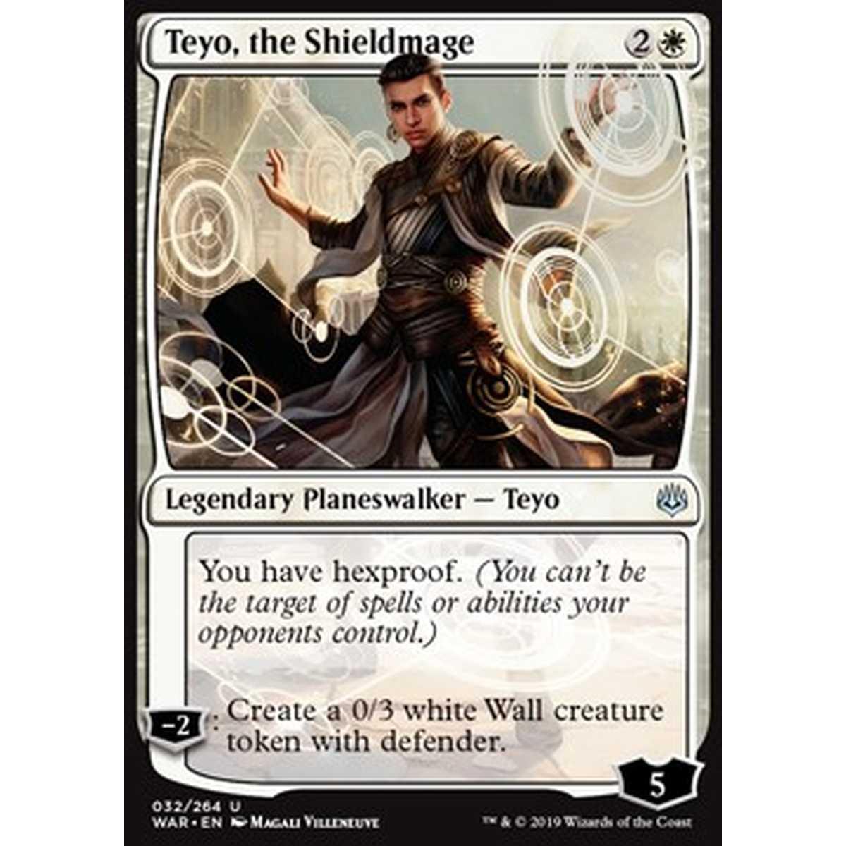 Teyo, the Shieldmage - Teyo, lo Scudomante - [WAR] [NM]