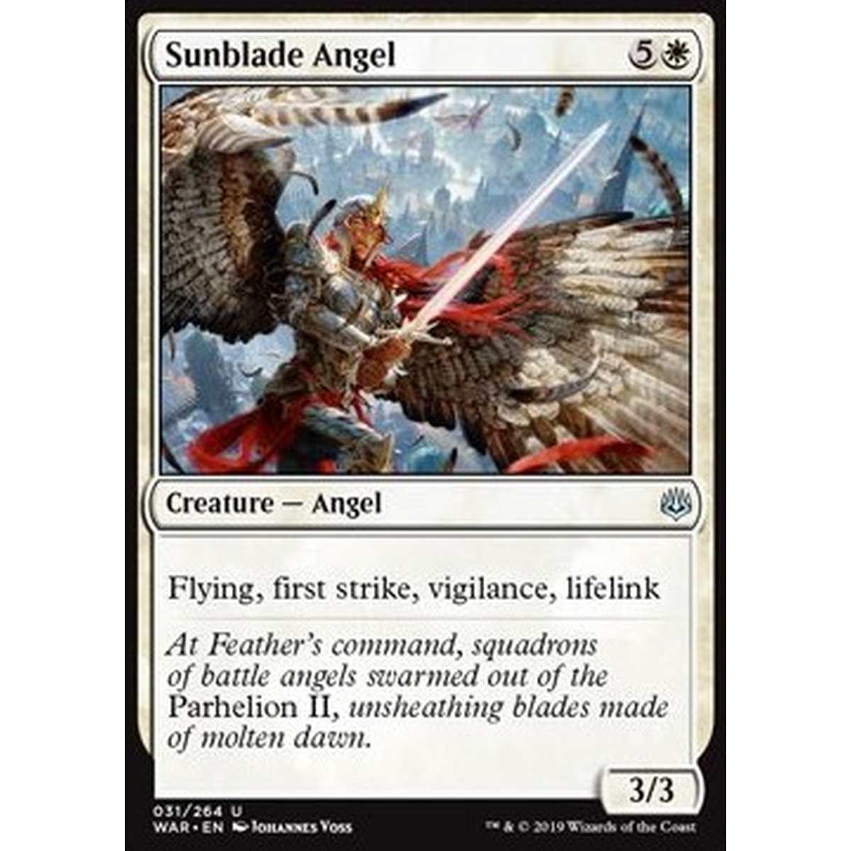 Sunblade Angel - Angelo della Lama Solare - [WAR] [NM]