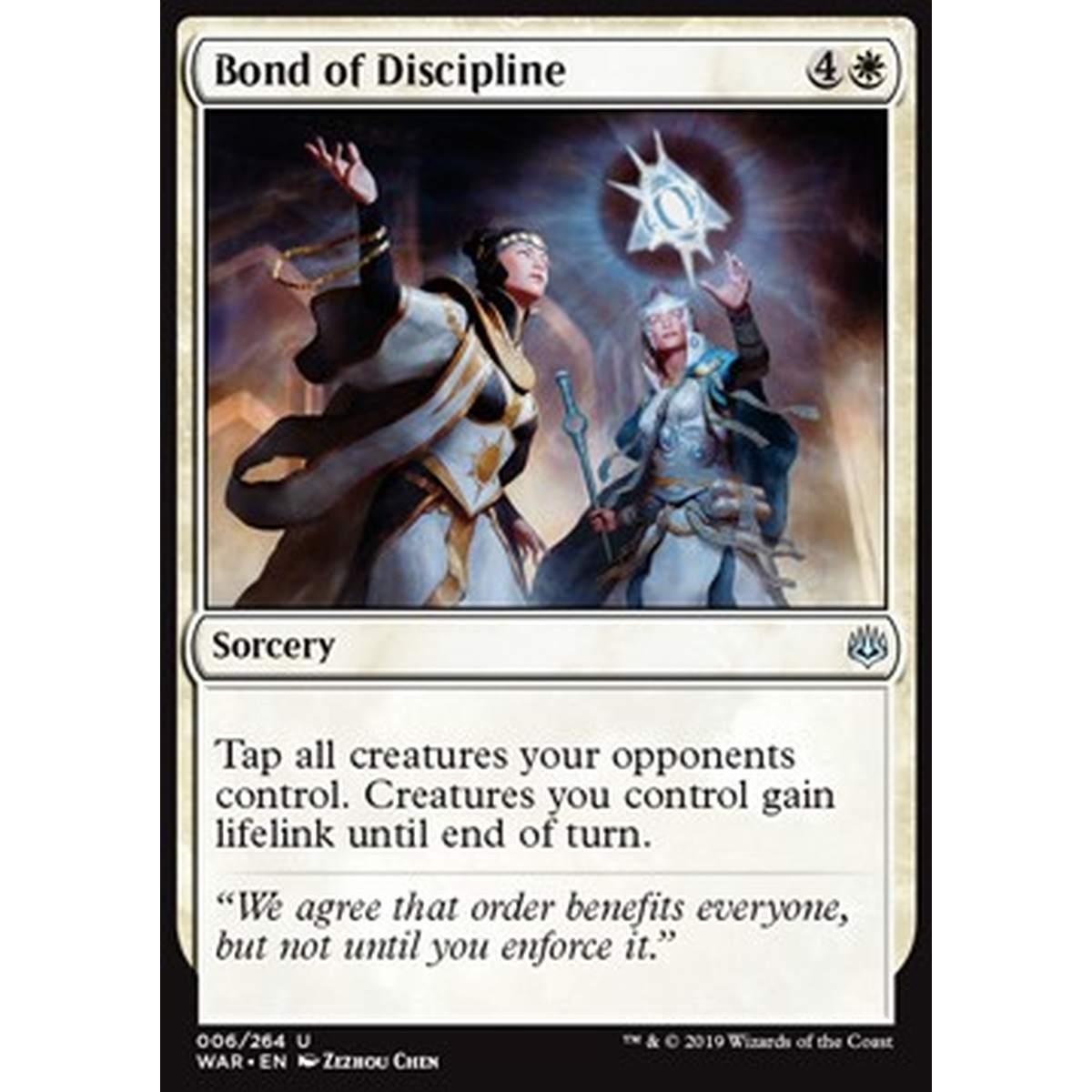 Bond of Discipline - Vincolo di Disciplina - [WAR] [NM]