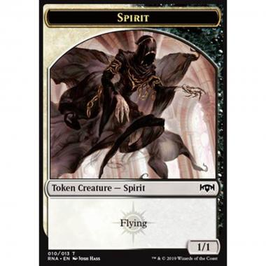 Spirit Token (White and Black 1/1) - Spirit Token (White and Black 1/1) - [RNA] [NM]