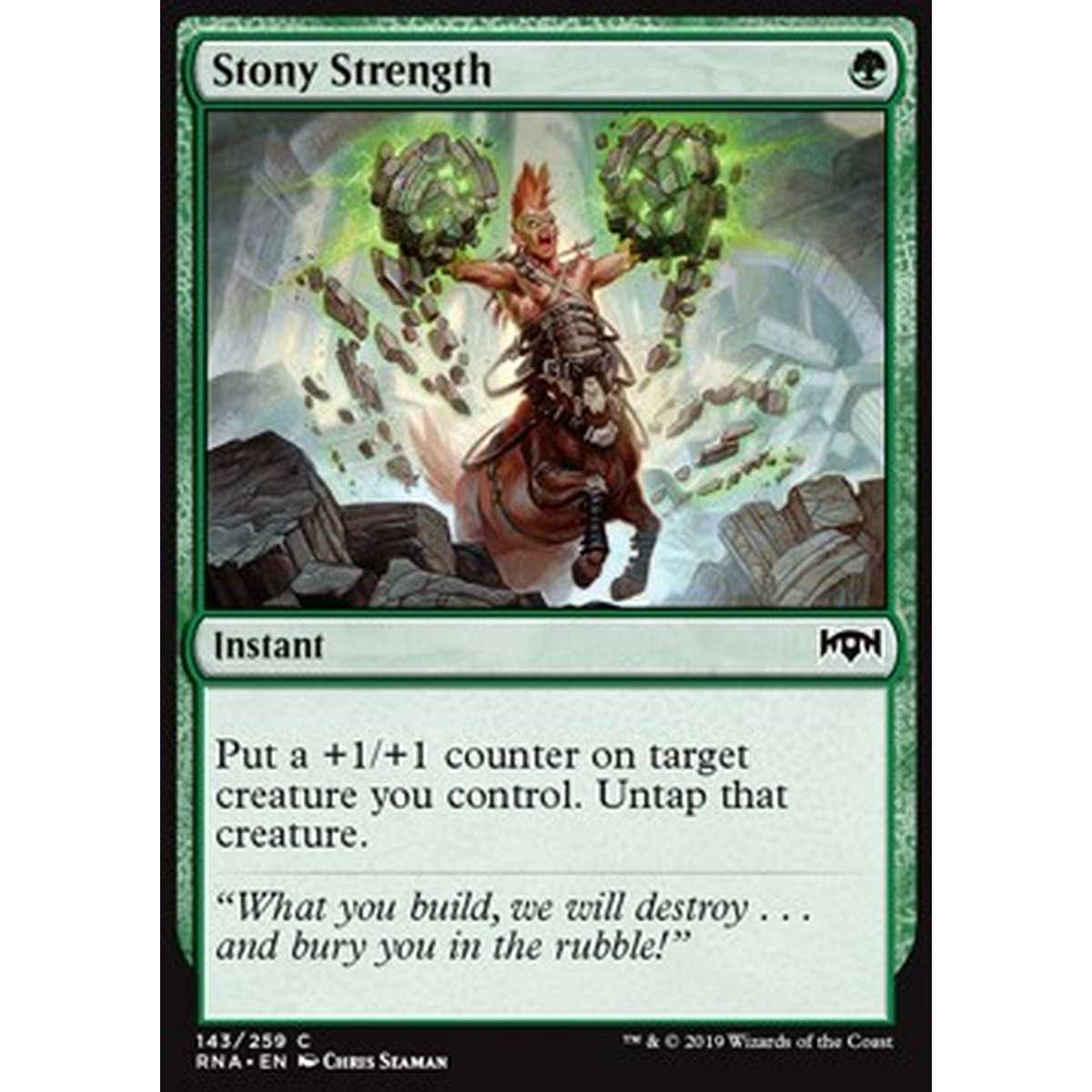 Stony Strength - Potenza di Pietra - [RNA] [NM] [Foil]