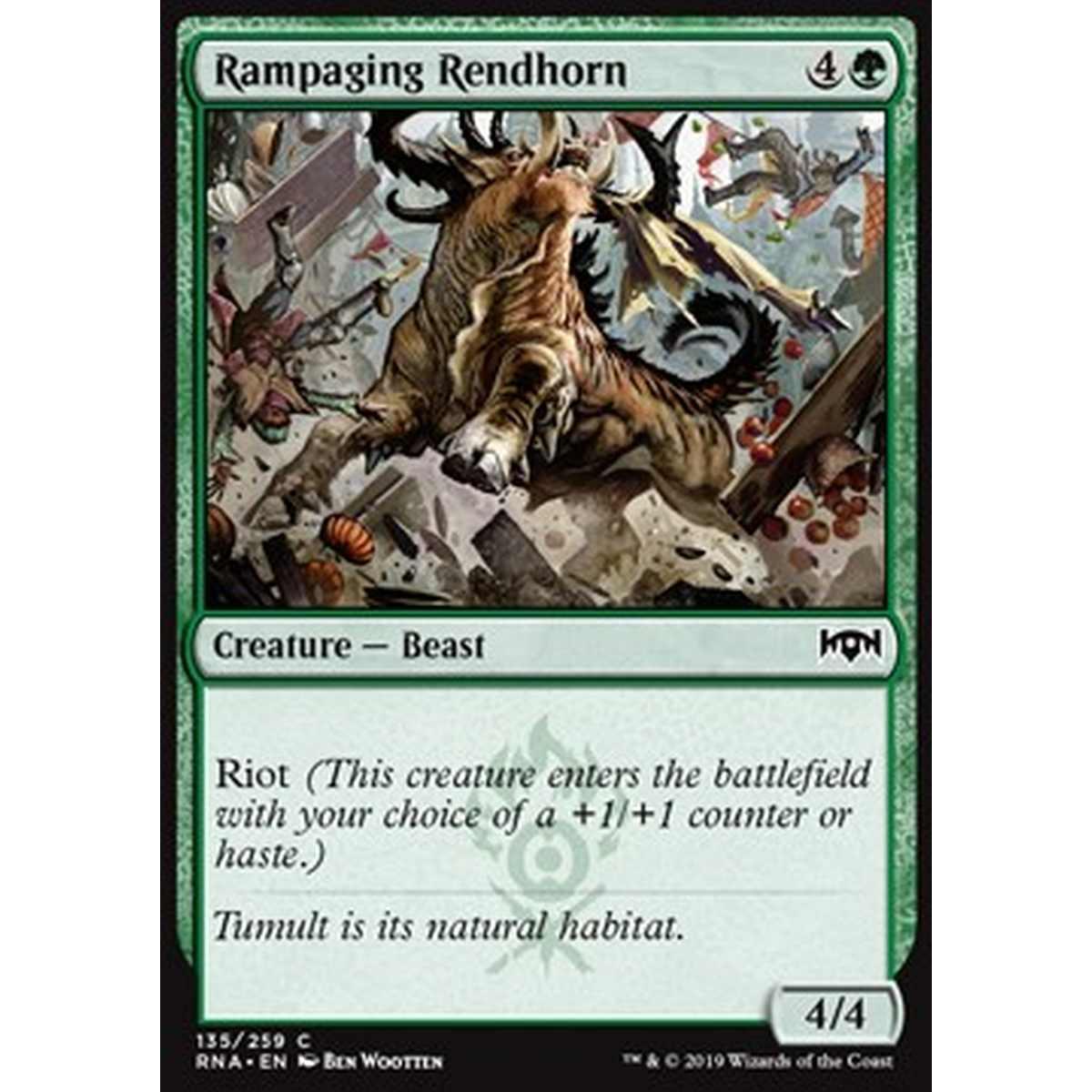 Rampaging Rendhorn - Spaccacorno Infuriato - [RNA] [NM] [Foil]