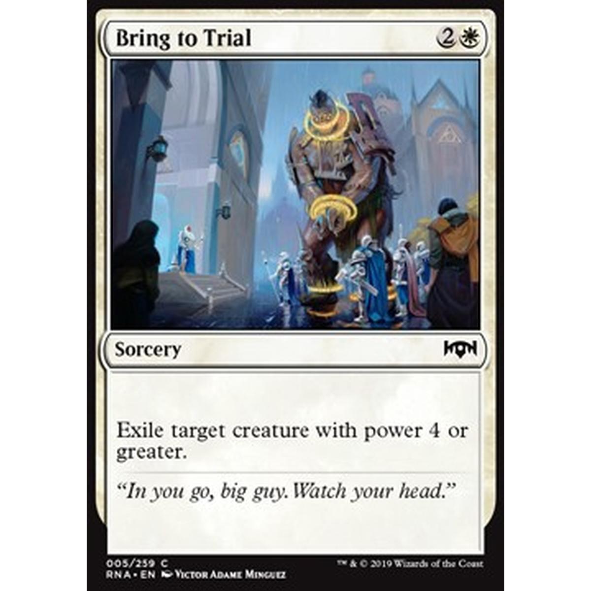 Bring to Trial - Portare in Tribunale - [RNA] [NM] [Foil]