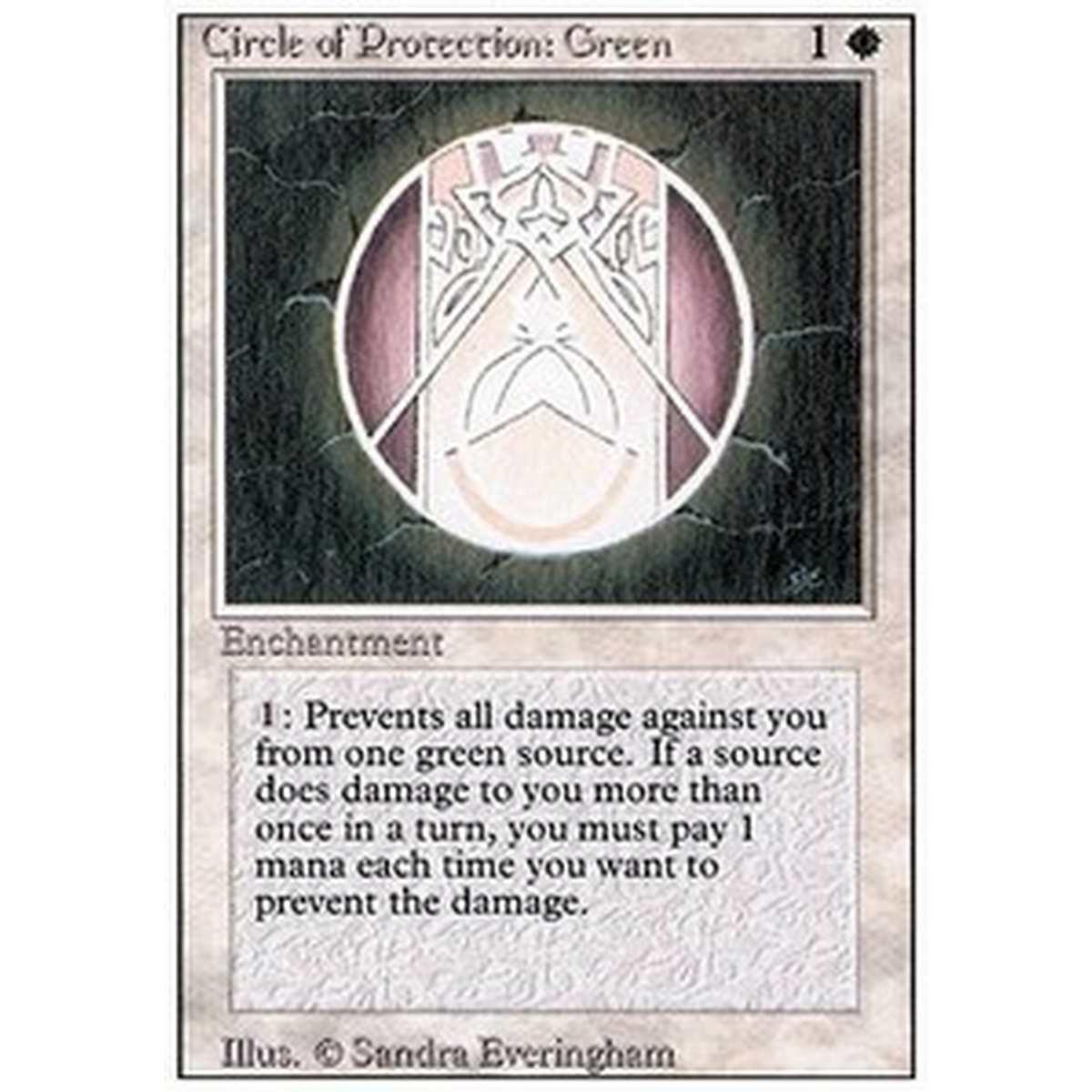 Circle of Protection: Green - Circle of Protection: Green - [3ED] [LP]