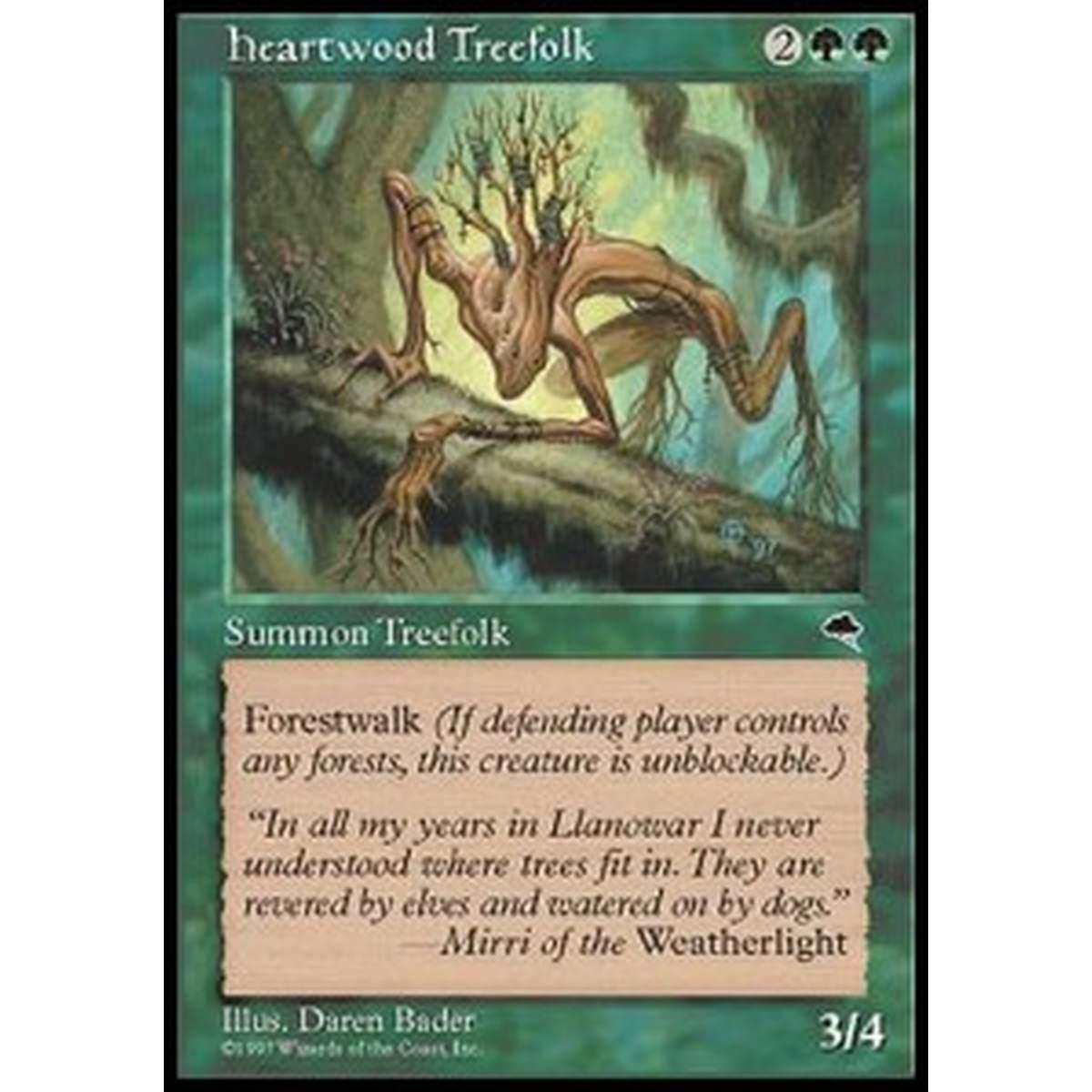 Heartwood Treefolk - Silvantropi di Duramen - [TP] [EX]