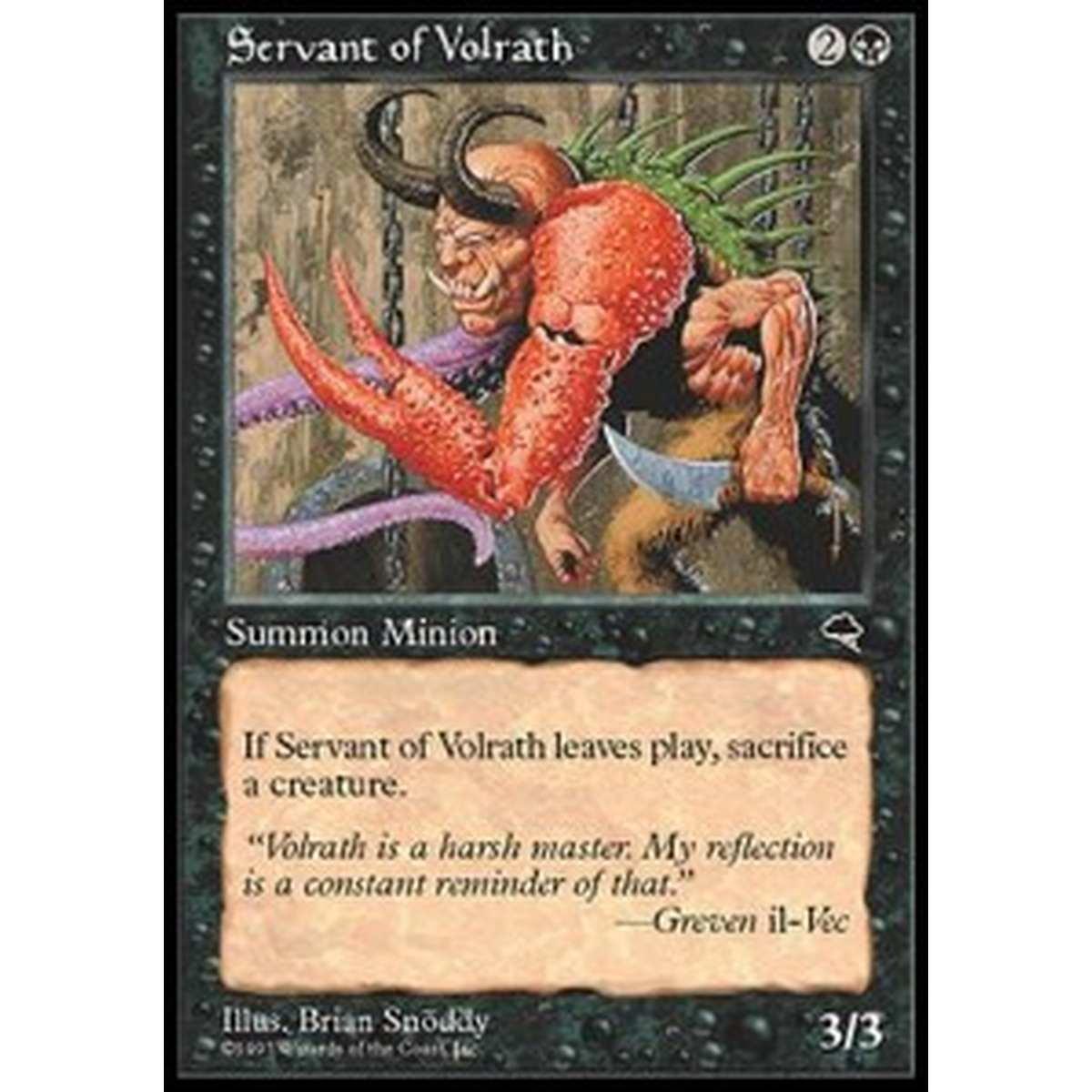 Servant of Volrath - Servitore di Volrath - [TP] [EX]