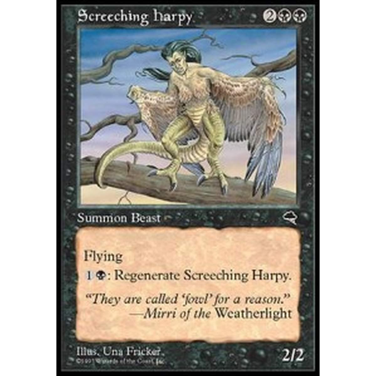 Screeching Harpy - Arpia Urlante - [TP] [EX]