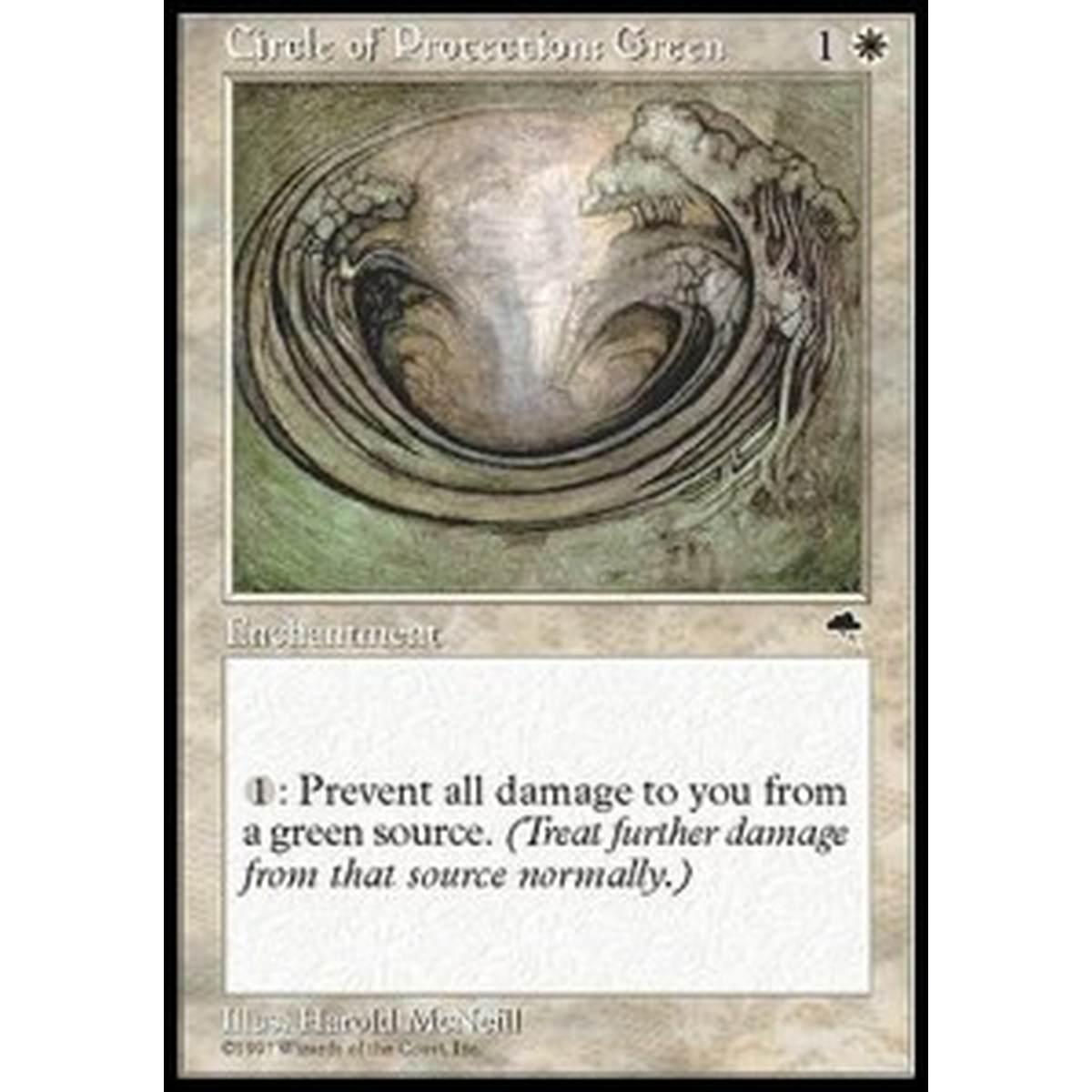 Circle of Protection: Green - Circolo di Protezione: Verde - [TP] [EX]