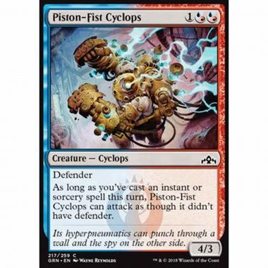 Piston-Fist Cyclops - Ciclope Pugnopistone - [GRN] [NM] [Foil]
