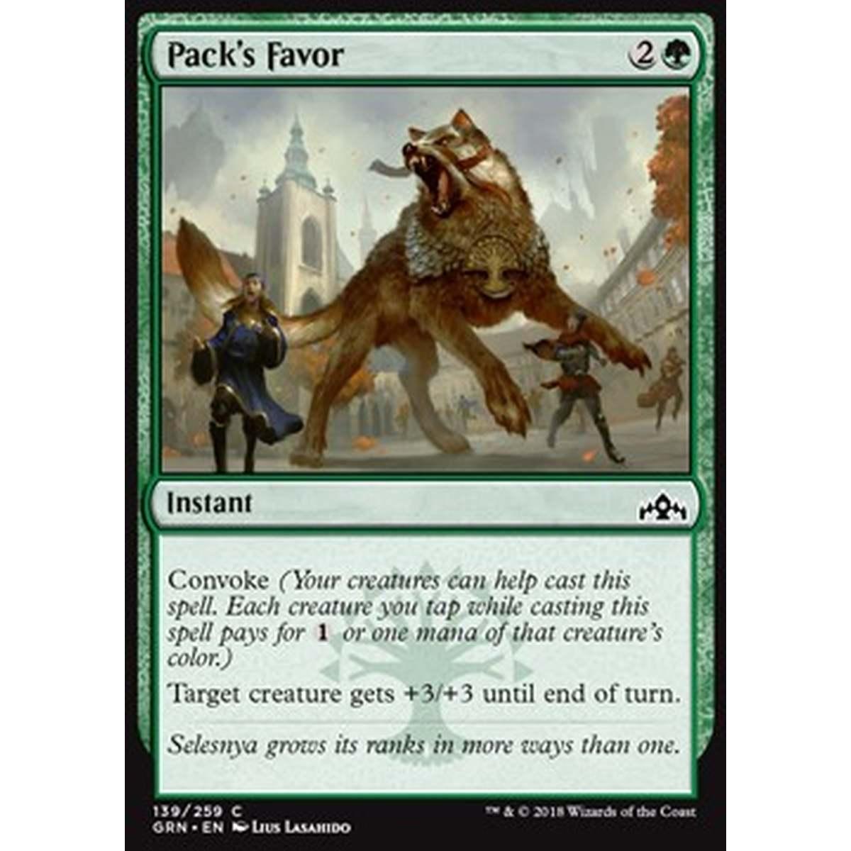 Pack's Favor - Benevolenza del Branco - [GRN] [NM] [Foil]