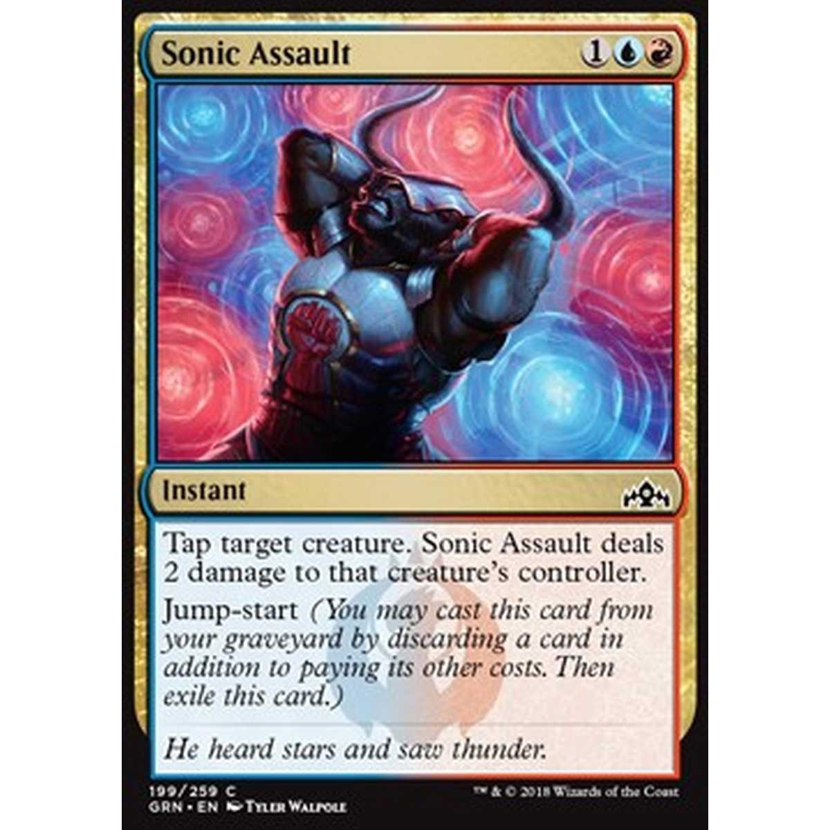 Sonic Assault - Assalto Sonico - [GRN] [NM] [Foil]