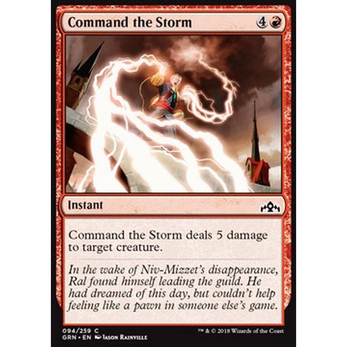 Command the Storm - Comandare la Tempesta - [GRN] [NM] [Foil]