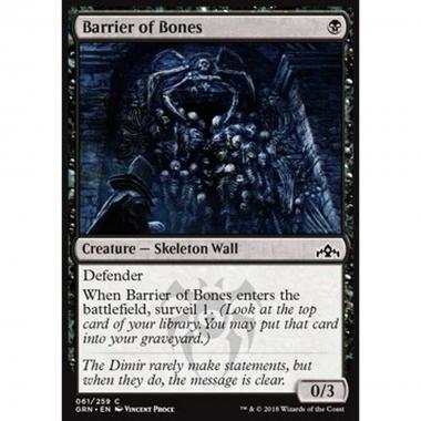 Barrier of Bones - Barriera d'Ossa - [GRN] [NM] [Foil]