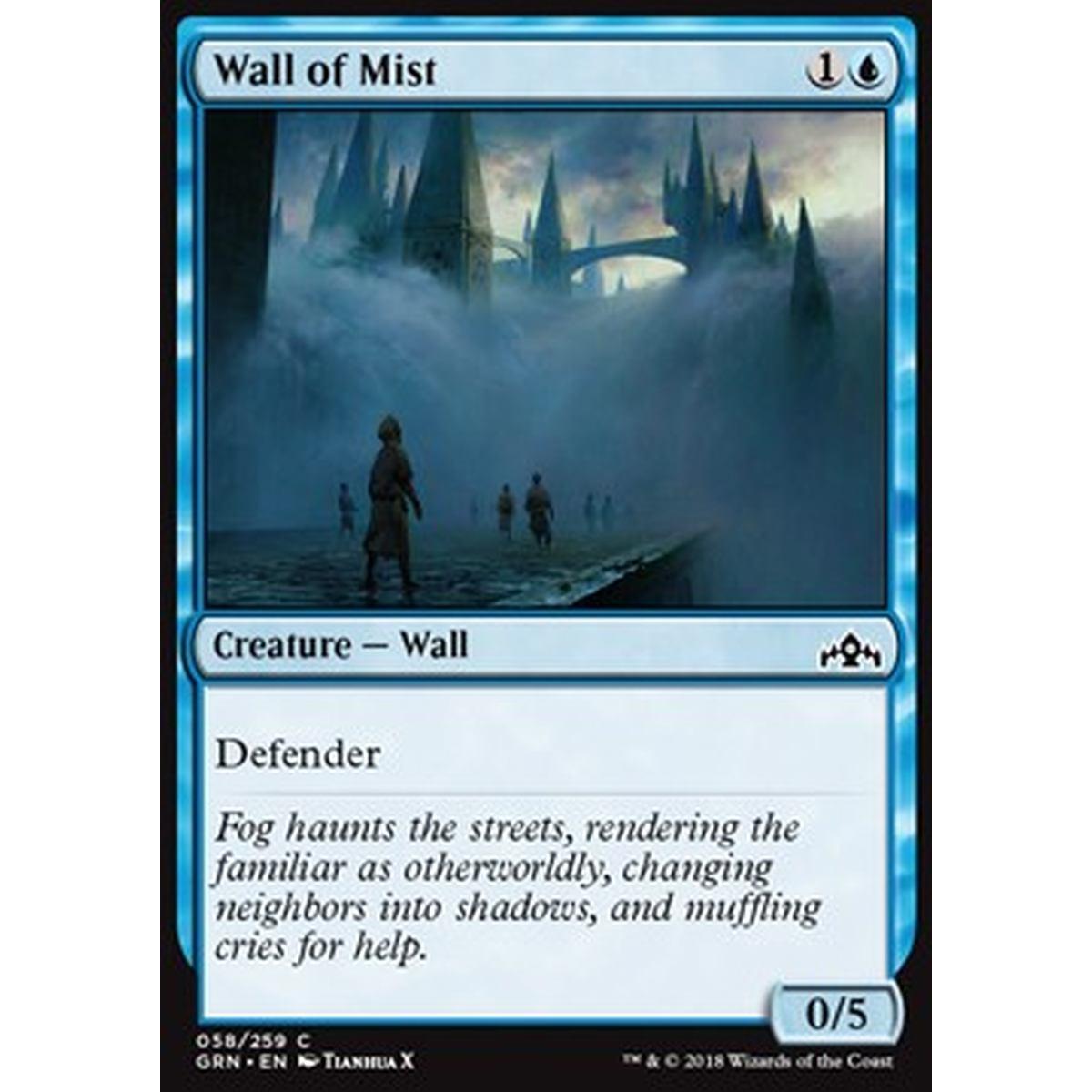 Wall of Mist - Muro di Nebbia - [GRN] [NM] [Foil]